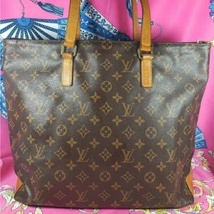 Authentic Louis Vuitton Monogram Cabas Piano Tote